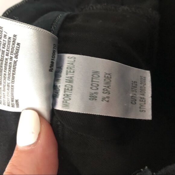 🔥5 for $25 sale🔥 AGOLDE Sophie Skinny in Luxe black - Picture 10 of 13